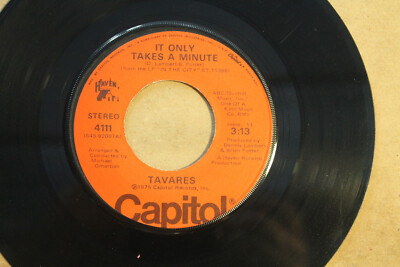 TAVARES---IT ONLY TAKES A MINUTE (1975 TOP SONG) | eBay