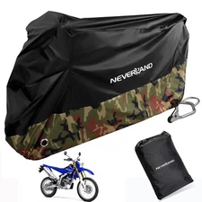 NEVERLAND Motorcycle Cover Dust UV Protector Waterproof For Yamaha TW200 XT250