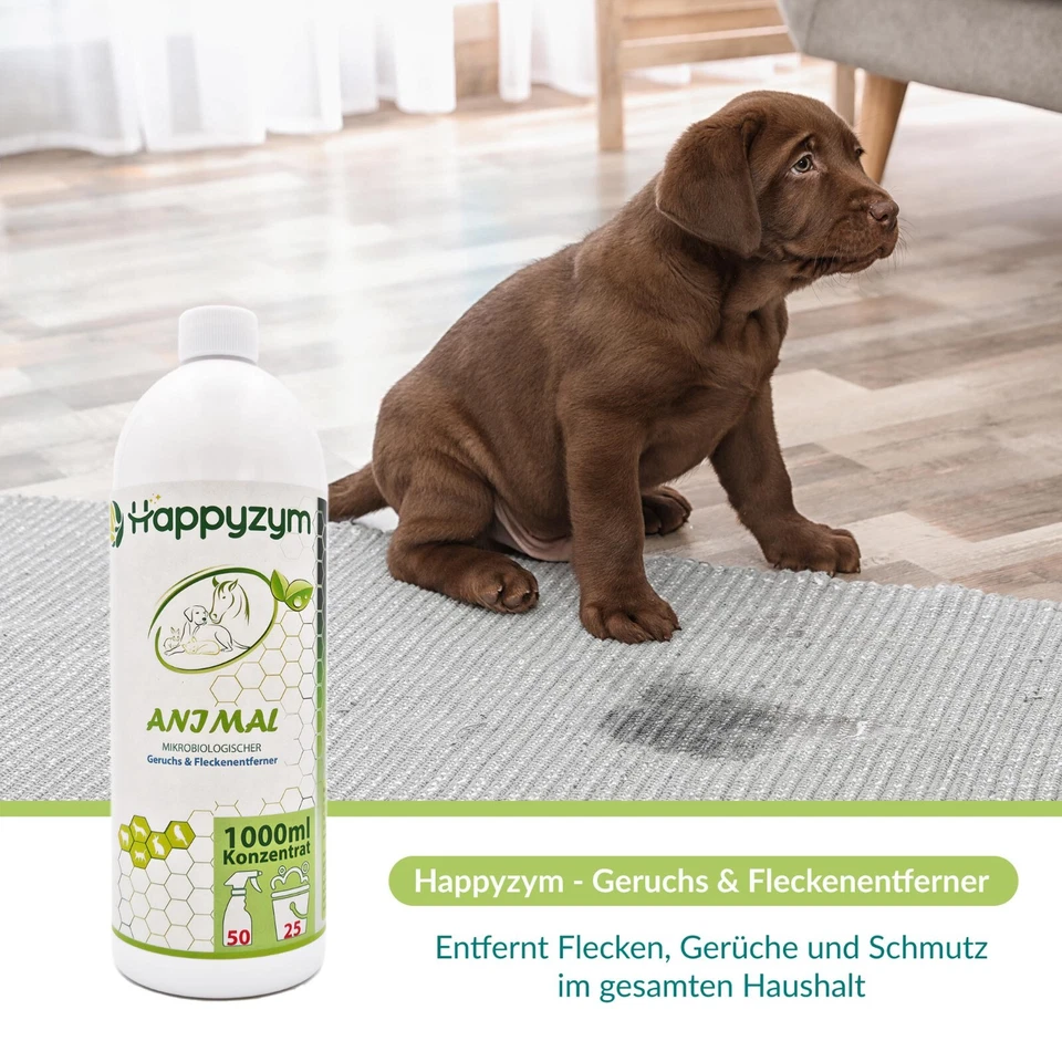 Happyzym Mikrobiologischer Enzymreiniger - Geruchs- und Fleckenentferner 1000ml - Bild 3 von 4