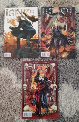 IDW SPIKE : AFTER THE FALL #1-3 Very Fine Near Mint Lynch Urru set Bag & Board