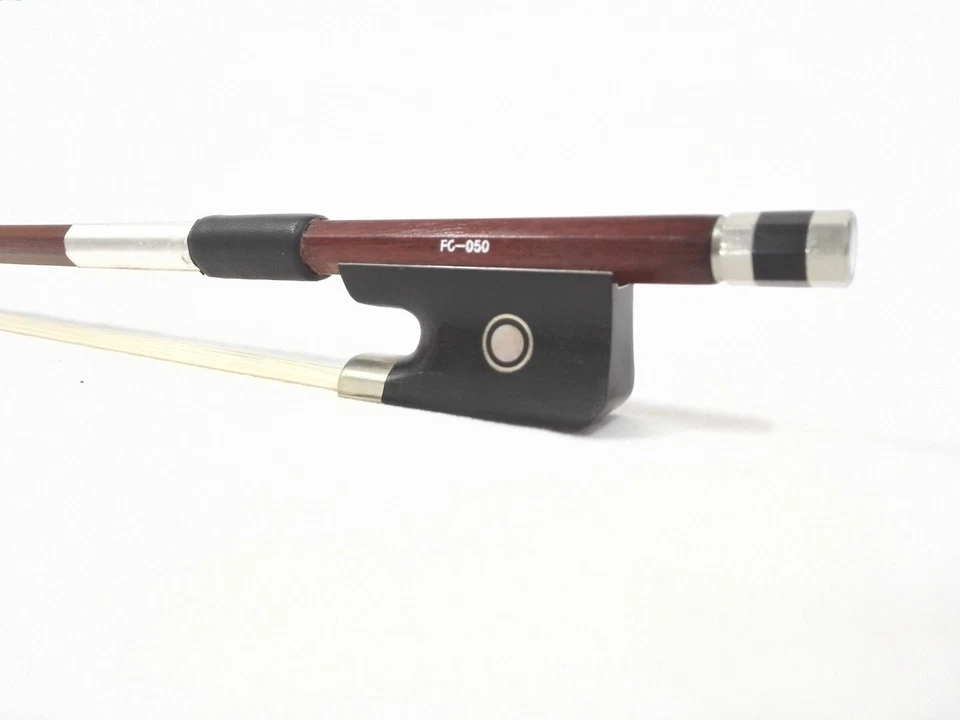 Symphony FC-050 1/2 Size Cello Bow–Brazil-wood, Octagonal Stick, Real Horse Hair - Image 4 of 4
