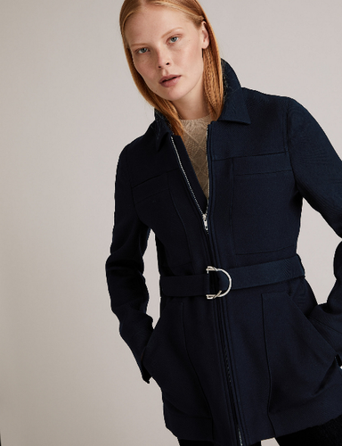 M\u0026S Autograph Navy Belted Utility 