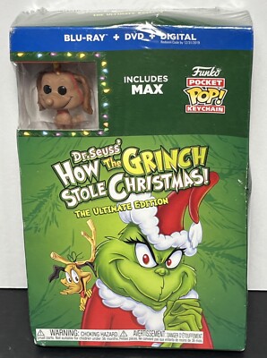 How The Grinch Stole Christmas Limited Edition/DVD, Digital Funko Pop Dr Seuss 