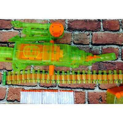 Nerf Vulcan EBF-25 Sonic Green! Complete! V25-1G. 30 New Nerf Vulcan EBF-25 Sonic Green! Complete! V25-1G. 30 New