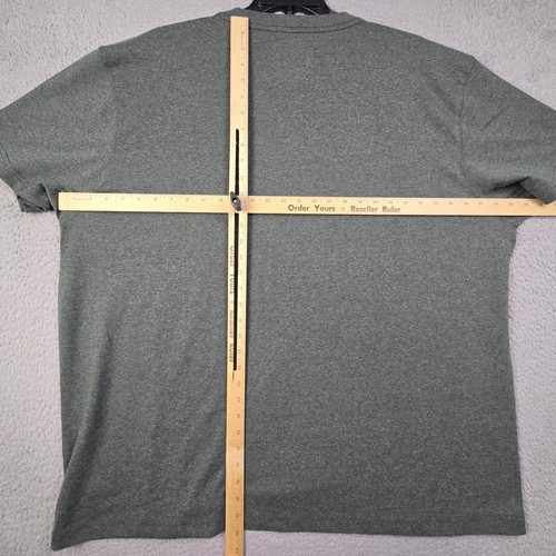 DICKIES HEAVYWEIGHT Shirt Mens 3XL XXXL Green Gray Pocket Tee Casual Work NWT - Picture 9 of 11