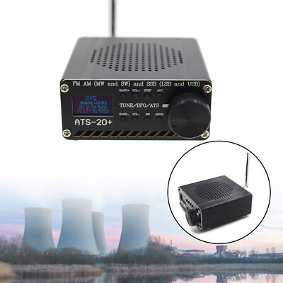 New ATS-20+ Plus ATS20 V2 SI4732 Radio Receiver FM AM (MW & SW) SSB (LSB & USB)`