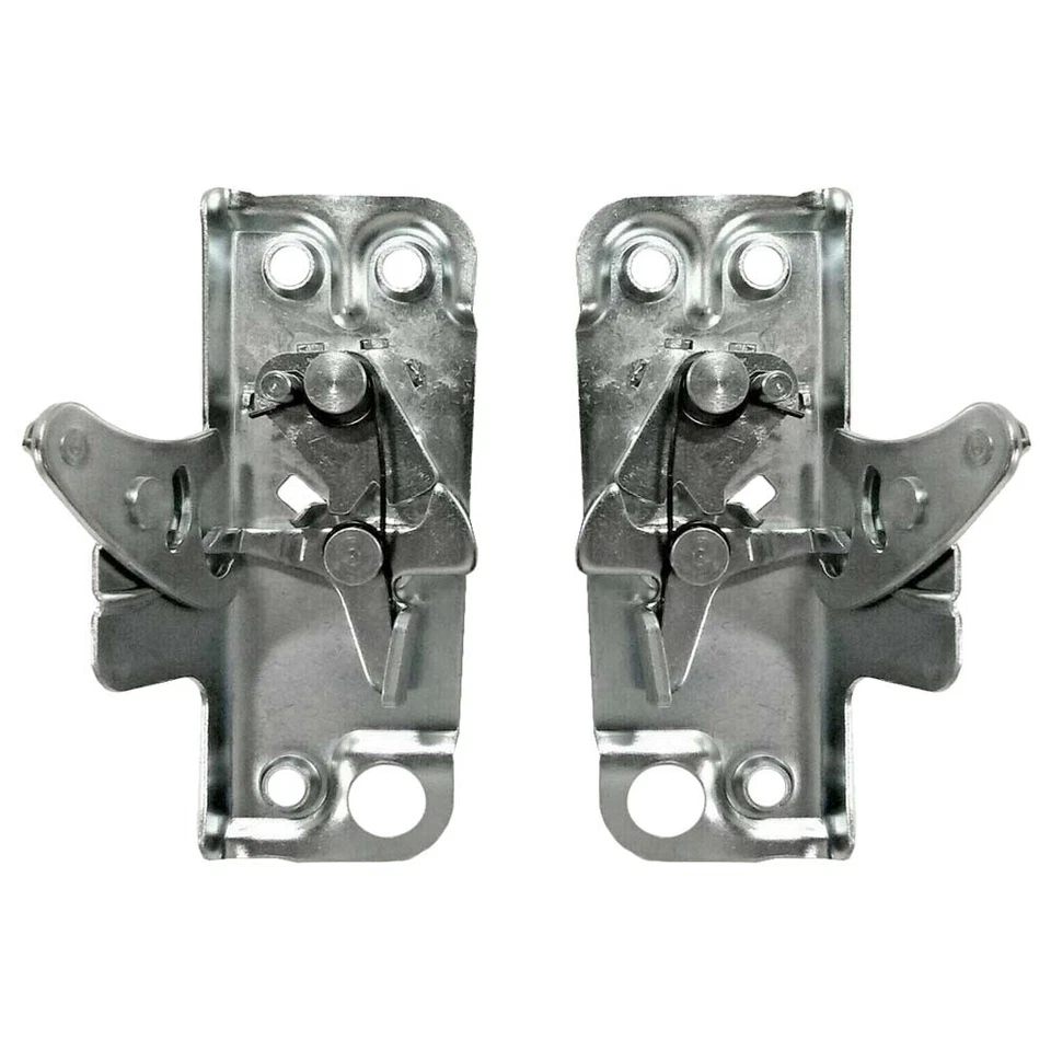 New Driver & Passenger Side Plated Door Latch Set For 55-59 Chevrolet GMC Pickup - Изображение 2 из 3