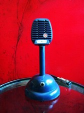 Vintage 1950's General Electric 97U29 / Shure 510C microphone w S36 stand prop