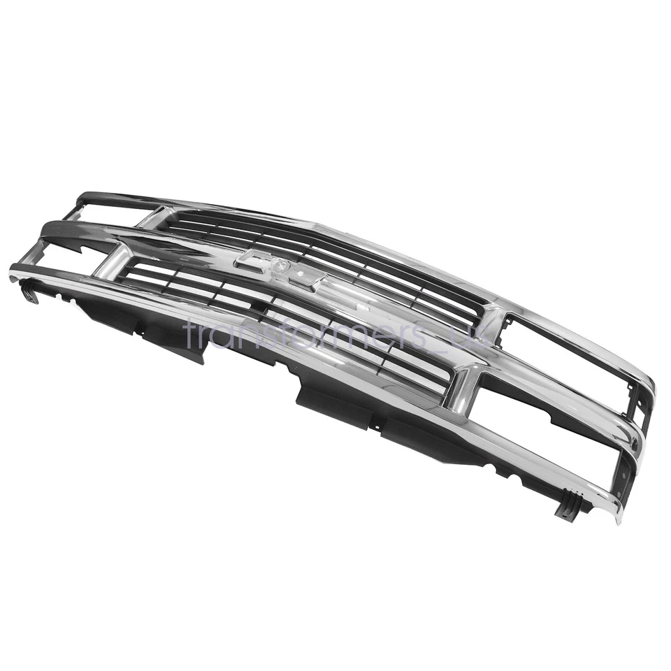 Rejilla para camioneta Chevrolet C/K 1500 2500 3500 1994-1999 Suburban Tahoe cromada Foto 2 de 4