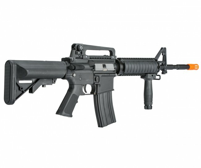 Lancer Tactical Gen2 SOPMOD M4 RIS AEG Airsoft Rifle w/ Battery