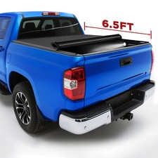 Soft Roll-up Tonneau Cover For 2022-2025 Toyota Tundra 6.5ft Truck Bed