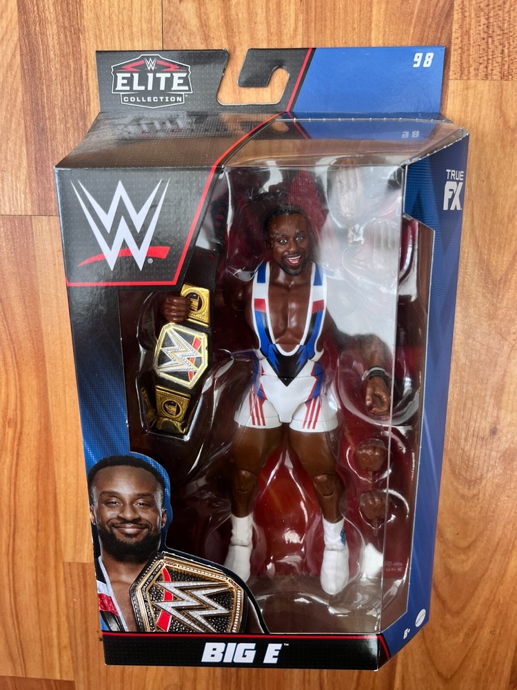 BNIB WWE BIG E LANGSTON MATTEL ELITE COLLECTION SERIES 98 WRESTLING TOY FIGURE