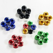MOJO ALLOY CHAINRING BOLTS SINGLE SPEED TRACK, 5 COLORS + PRIDE SET