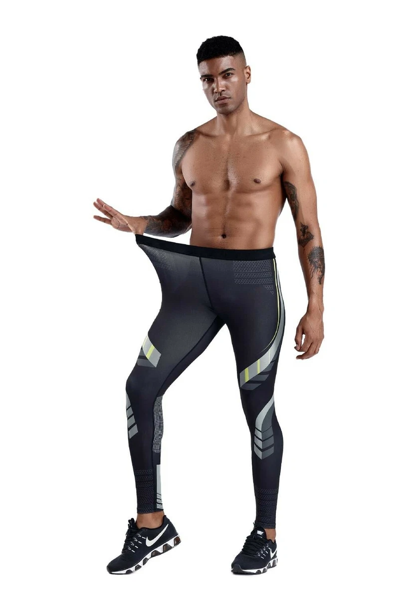 Ropa Deportiva Para Hombres De Gimnasio Leggins Para Correr Entrenamiento  Licras