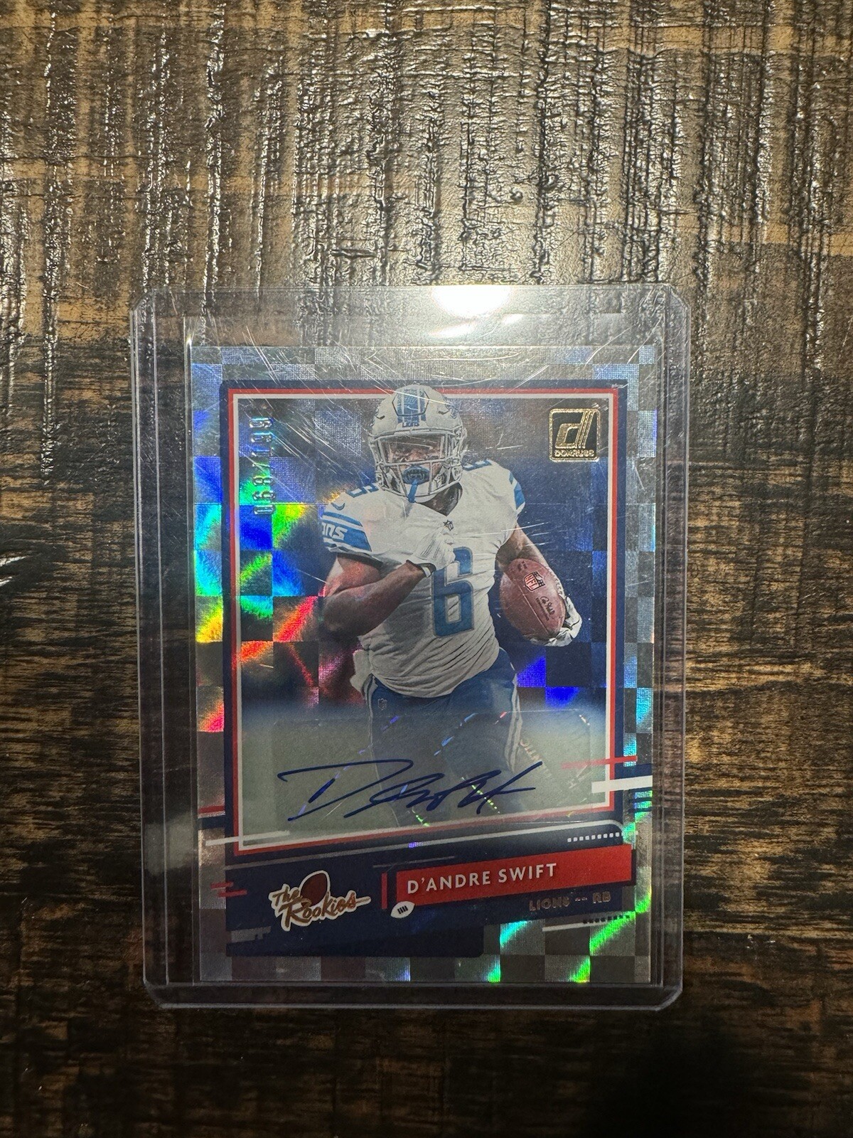 2020  Donruss - The Rookies AUTO TR-DS D'Andre Swift /199