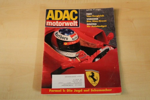 72394) Chrysler Voyager 2.4 VW Sharan 2.0 Citroen Evasion ADAC Motorwelt 04/1996