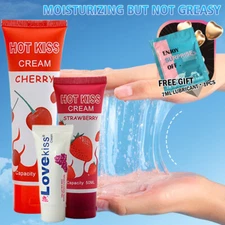 Edible Fruit Flavor Lubricant Gel Oral Sex Lube Sexual Mild Massage Oil Adult US