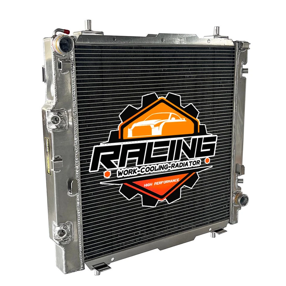 Aluminum Radiator for 02-2008 Mercedes-Benz W463 G500 G550 G55 AMG w/ Oil Cooler - Image 2 of 4