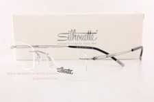 New Silhouette Eyeglass Frames TITAN NEXT GENERATION 5521 EW 7010 Titan Silver