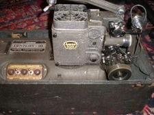 Antique Movie projector Professional Ampro Century 10 - 16mm  No Ac Cord Vintage