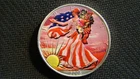 2006 Colorized Silver American Eagle 1 oz. 999 Fine Silver From A Local Estate