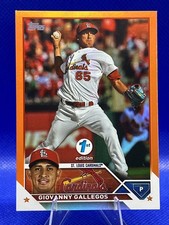 2023 Topps Series 1 - Giovanny Gallegos Orange /75