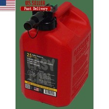 No Spill Gas Can Fast Flow Nozzle Child Resistant FMD Technology Portable 3 GPM