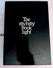 Zelco The Itty Bitty Book Light 1982 Original Reading Lamp Excellent Condition