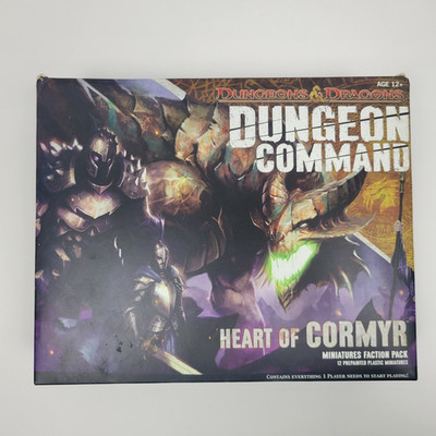 DnD Dungeon Command: Heart of Cormyr Dungeons & Dragons Expansion Complete