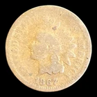1867 Indian Head Cent, Good