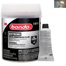 Fast-Dry Aluminum Reinforced Filler - 15 Fl Oz for Robust Multi-Surface Repairs