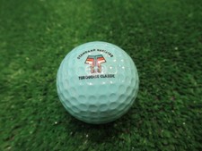 Vintage Solid Aqua Ping Eye Standard Register Turquoise Classic Golf Ball Rare 