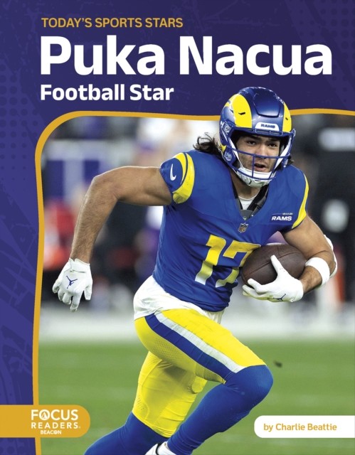 Puka Nacua Football Star by Charlie Beattie (Hardback Book)