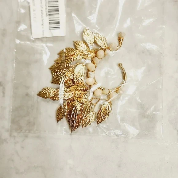 Ear Piercing Crystal Ear Bone Clip Handmade Ear Ornaments Ear Hanging - Image 2 of 4