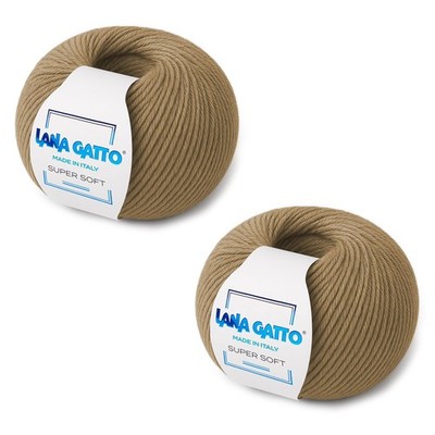 Strickgarn 100% reine MerinoSchurwolle ExtraFine, line Super Soft von Lana Ga...