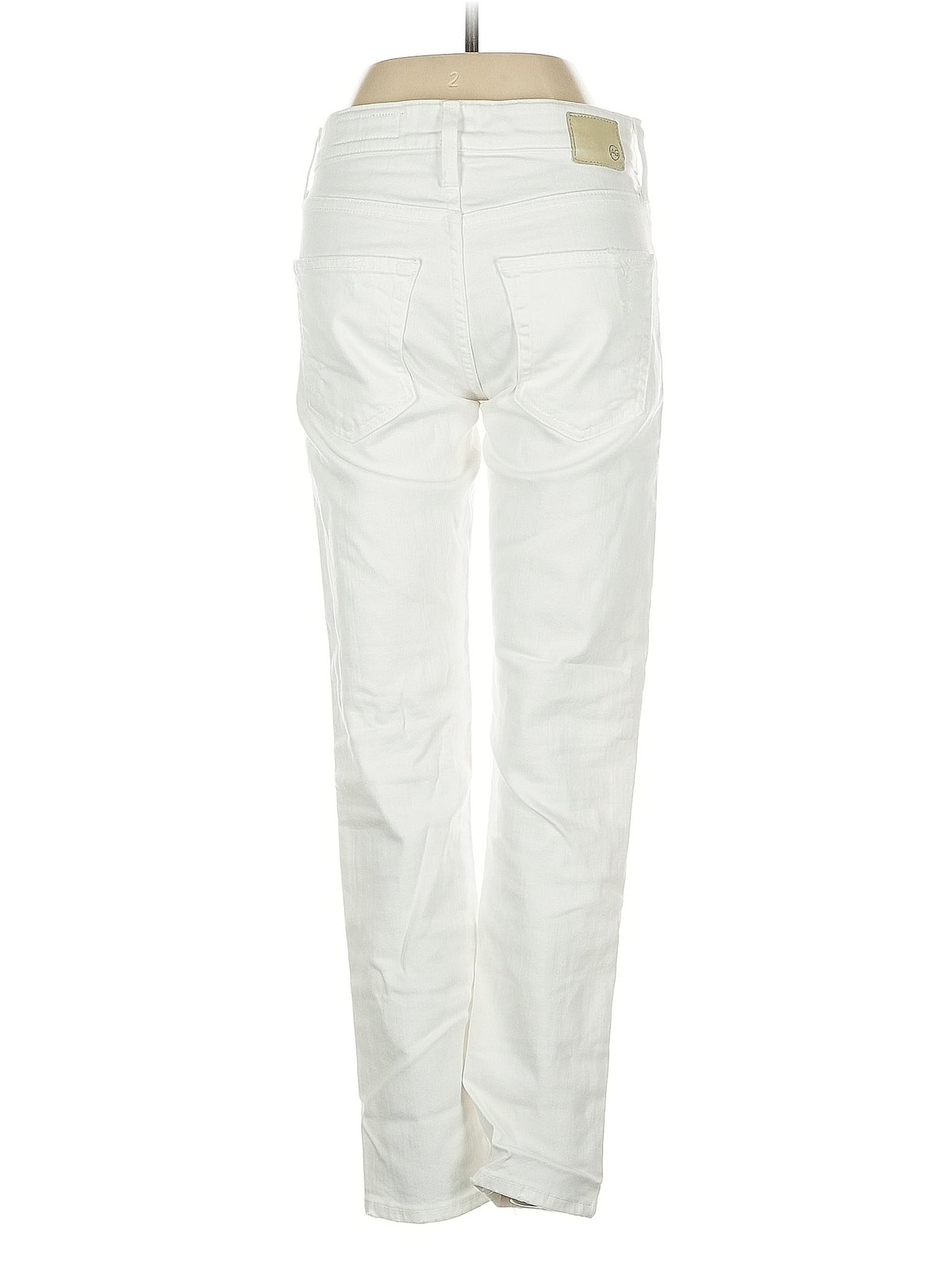 Adriano Goldschmied Women Ivory Jeans 24W thumbnail 2