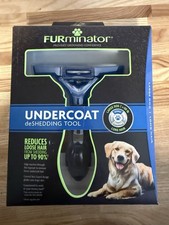 FURminator Undercoat deShedding Tool for Large Dogs With Long Hair