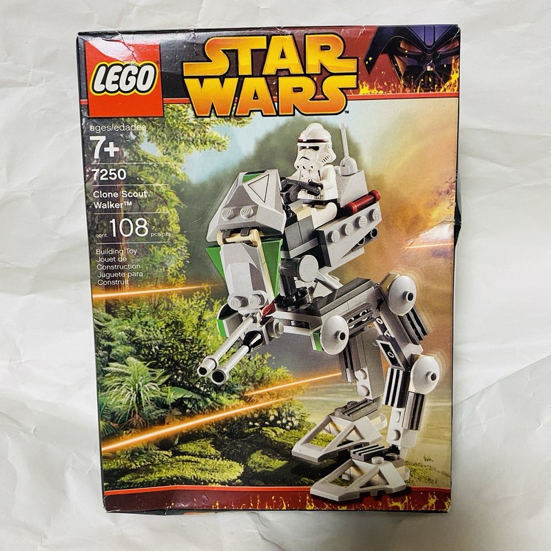 LEGO Star Wars: 7250 Clone Scout Walker Factory Sealed Box Free Shipping