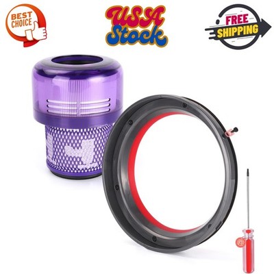SV16 SV29 Dust bin Sealing Ring and Filter Compatible with Dyson Outsize SV16...