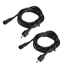 2 Pack 6.56ft Extension Cable, IP65 Waterproof, Landscape, Path, Garden Lights