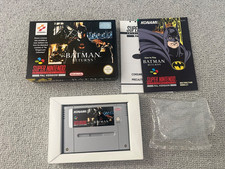 Batman Returns SNES Super Nintendo pal