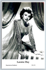 Laraine Day (C) Swiftsure 2 Postcards year 2000 modern print 156/18 & 156/19