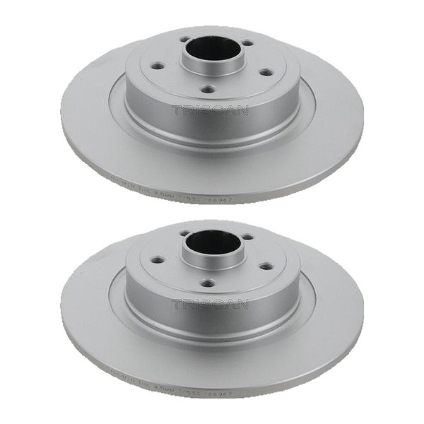2 Bremsscheiben Voll Ø 300 Mm Triscan Bremsen-Expertise FüR U.A. Renault Clio-image