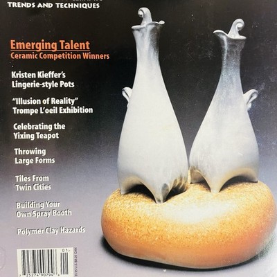 Kristen Kieffer featured in Clay Times Mix Lot of 5 Magazines 2003