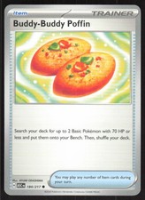 Pokemon Buddy-Buddy Poffin Common 184/217 ME: Ascended Heroes NM