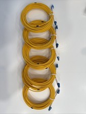 LC to LC Single Mode Fiber Patch Cable 10M 32.80ft OS2 Duplex, 5 Pack