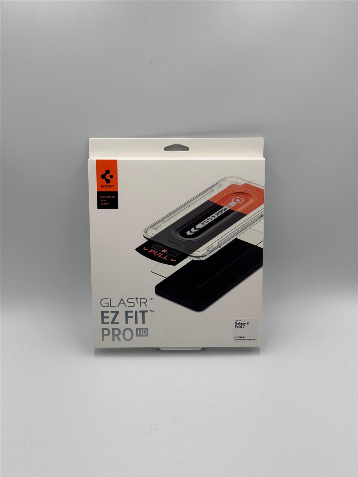 Spigen Glaster EZ Fit HD Screen Protector for Samsung Galaxy Z Fold 7 2 Pack
