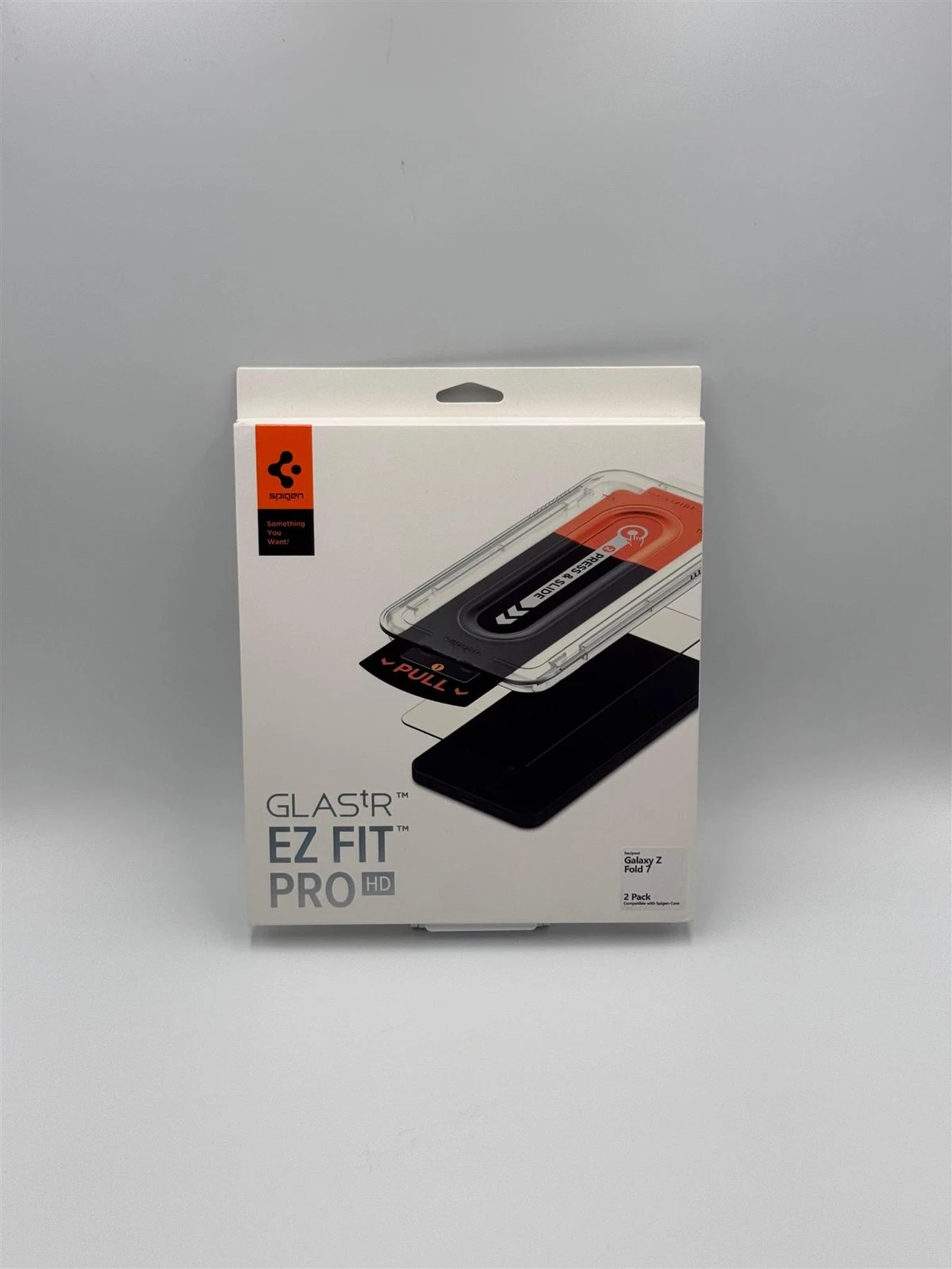 Spigen Glaster EZ Fit HD Screen Protector for Samsung Galaxy Z Fold 7 2 Pack