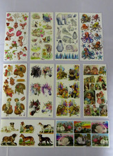 10 SHEETS BY VIOLETTE STICKERS ANIMALS NEW RELEASES VINTAGE STICKER SHEETS