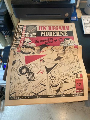 Bazooka: Un Regard Moderne, No 1 Mars 1978 Good Avant Garde Art Design PB